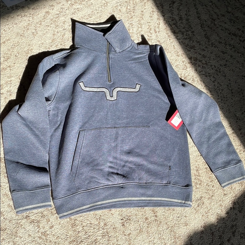 Kimes Ranch Medium Mens Filmore Sweater- Navy Heather